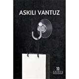 HSNET Askılı Vantuz 10 ADET