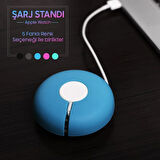 Ally Apple Watch İçin 42mm38mm 44mmPortatif Silikon Şarj Standı-(5775)