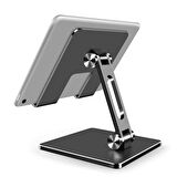 Ally MT134 Alüminyum Masaüstü Ayarlanabilir Tablet Tutucu Masa Standı-(5775)