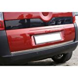 WOC Chrome Fiat Fiorino Krom Bagaj Alt Çıta 2008 Sonrası Paslanmaz Çelik
