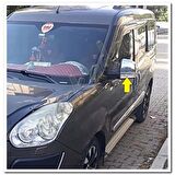 WOC Chrome Fiat Doblo Krom Ayna Kapağı 2010 Sonrası 2 Parça Paslanmaz Çelik