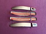 WOC Chrome Opel Signum Krom Kapı Kolu 2003-2008 4 Kapı Paslanmaz Çelik