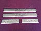 WOC Chrome Renault Megane 2 Krom Kapı Eşiği 2004-2010 4 Parça Paslanmaz Çelik
