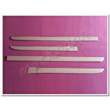 WOC Chrome Renault Megane 2 HB Krom Yan Kapı Çıtası 2004-2010 4 Parça Paslanmaz Çelik