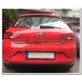 WOC Chrome Seat Leon Krom Bagaj Alt Çıta 2012-2019 Paslanmaz Çelik