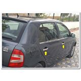 WOC Chrome Skoda Fabia Krom Kapı Kolu 1999-2007 4 Kapı Paslanmaz Çelik