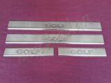 WOC Chrome VW Golf 4 Krom Kapı Eşiği 1998-2004 4 Parça Paslanmaz Çelik