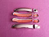 WOC Chrome VW Touran Krom Kapı Kolu 2003-2009 4 Kapı Paslanmaz Çelik