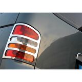 WOC Chrome VW T5 Caravelle Krom Stop Çerçevesi 2003-2010 2 Parça Paslanmaz Çelik