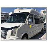 WOC Chrome VW Crafter Krom Ayna Kapağı 2006-2017 2 Parça Abs Krom