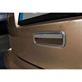 WOC Chrome VW Caddy Krom Bagaj Açma 2010-2014 2 Parça Paslanmaz Çelik