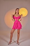 Markano Ruby Elbise Pembe