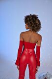 Markano Rebeca Bodysuit Kırmızı