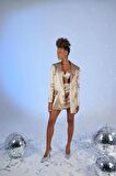 Markano Fancy Blazer Ceket Bej