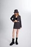 Markano Tweed Ceket Siyah