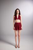 Markano Comfy Şort Bordo