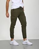 Markano Erkek    Pantolon Slim  HAKI