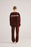 Markano Gaslighting Sweatshirt Kahve