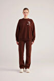 Markano Gaslighting Sweatshirt Kahve