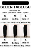 Uzun Spor Kalem Etek  Dalgıç Kumaş Esnek Etek Maxi Boy 100cm
