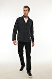 Miron Antrasit Desenli Regular Fit Oduncu Gömleği- 2451