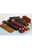 Karamel Çikolata Dolgulu Lego Sütlü Hediyelik Çikolata (250 gr)