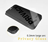 SKV MOBILE Iphone 14 Pro Max Uyumlu Premium Gizli Hayalet Cam Ekran Koruyucu Privacy