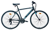 Carraro Active 280 28 Jant V-Fren Şehir Bisikleti 52 cm (Mat Siyah-Koyu Gri-Mavi)