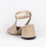 Mergenshoes Mf300 Ten Bilek Bantlı Kadın Topuklu Ayakkabı