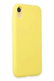 Newface Apple iPhone XR Kılıf First Silikon - Sarı
