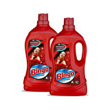 Bingo Renkli Sıvı Bakım Çamaşır Deterjanı 2 x 4 L