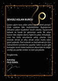 14 Ayar Sarı Altın Aslan Burç Küpe