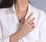 14 Ayar Sarı Altın Yıldız Figürlü Yüzük