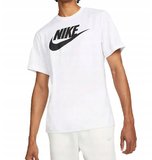 Sportswear Clup Swoosh Beyaz Pamuklu Erkek Spor Tişört