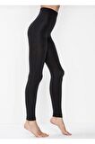 Kadın Siyah Termal Tayt