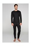 Bonbonetti Unisex -20 Derece Siyah Termal İçlik Takım