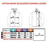 Erkek Büyük Beden Battal Boy Gömlek Yaka Likralı Tişört