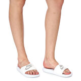 Benassi Jdı Unisex Beyaz Spor Terlik 