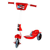 Bebeciden Silikon Tekerli Sepetli Frenli Scooter