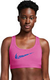 Swoosh Dri-Fit Pembe Bra Sporcu Sütyeni