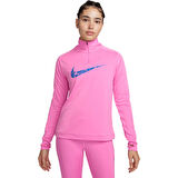 Swoosh Dri-FIT Çeyrek Fermuarlı Kadın Üst 
