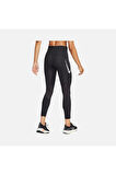 Dri-Fit Fast Printed Swoosh Logo HBR Mid-Rise 7/8 Running Kadın spor koşu Tayt