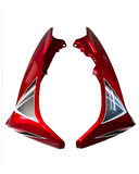 ATL Arora Kasırga Sağ Sol Dış Rüzgarlık Takımı Kırmızı