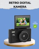 Taşınabilir Dijital Kamera 5K 75MP Stabilizasyonlu 18x Zoom Otofokus