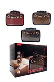 Nostaljik Radyo Bluetooth Bağlantılı Müzik Kutusu Ahşap