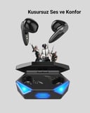 Bluetooth 5.0 Oyun ve Müzik Kulaklığı – 3D Ses Kalitesi