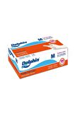 Dolphin Beyaz Lateks Eldiven Pudrasız (M) 100 lü Paket