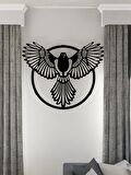 M&C Concept Eagle Metal Duvar Tablosu  - Siyah
