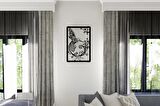 M&C Concept Bird Metal Duvar Tablosu  - Siyah