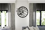 M&C Concept Honey Moon Metal Duvar Tablosu  - Siyah